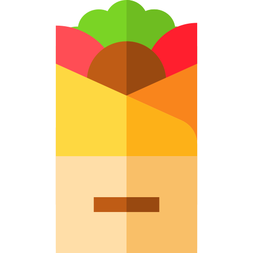 kebab Basic Straight Flat icon