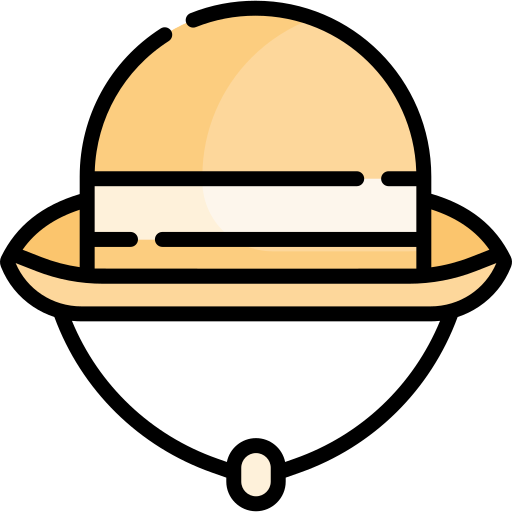 chapeau pamela Special Lineal color Icône