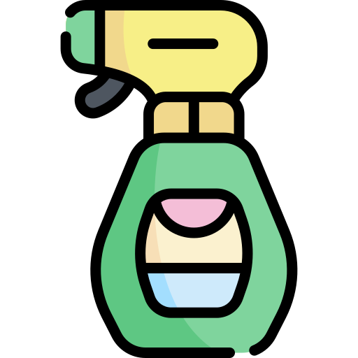 spray czyszczący Kawaii Lineal color ikona