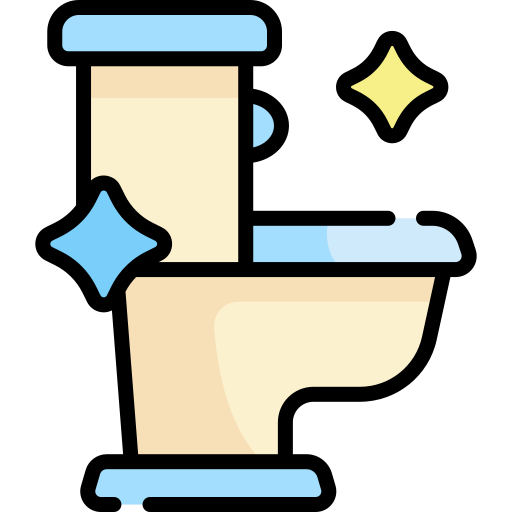 Toilet Kawaii Lineal color icon