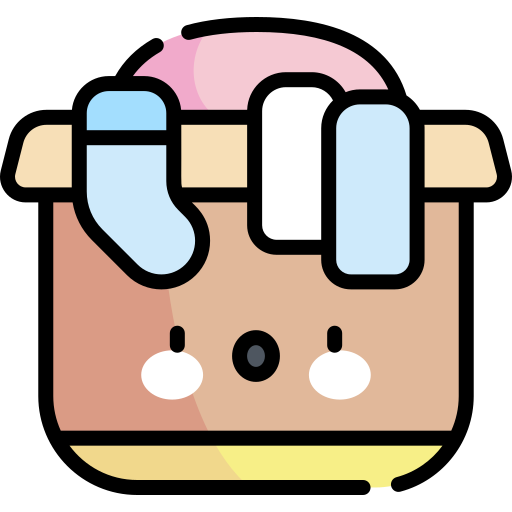 Laundry Kawaii Lineal color icon
