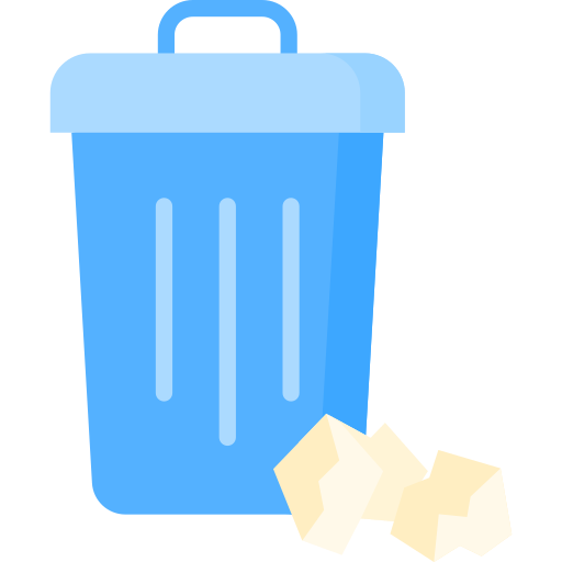 Trash Special Flat icon