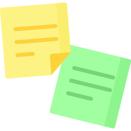 Sticky note Special Flat icon