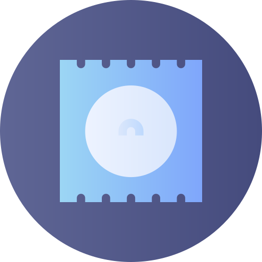 condoom Flat Circular Gradient icoon