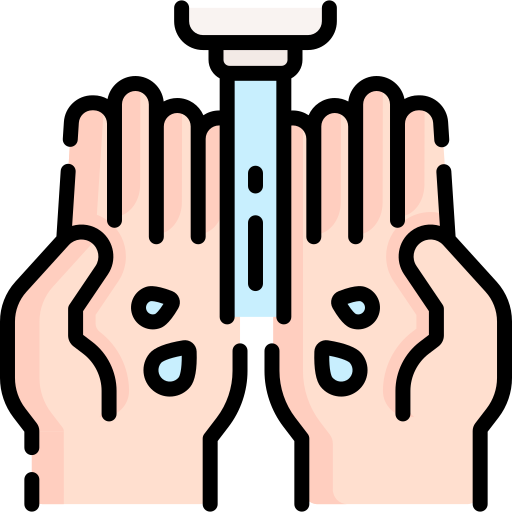 lavarse las manos Special Lineal color icono