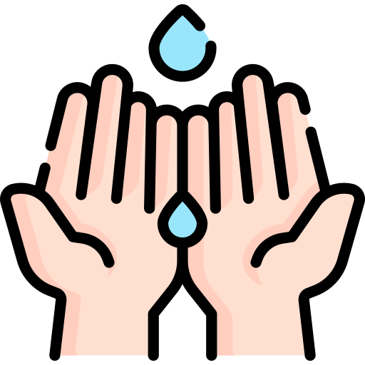 lavarse las manos Special Lineal color icono