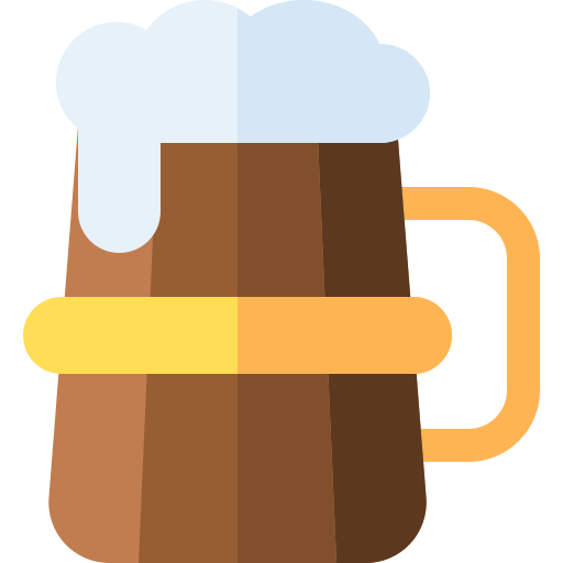 Mug Basic Rounded Flat icon