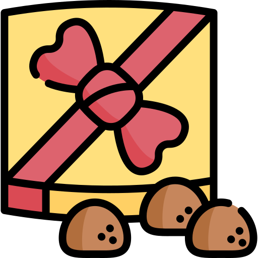 pudełko czekoladowe Special Lineal color ikona