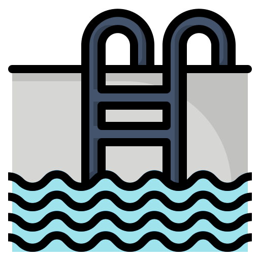 Pool Generic Outline Color icon