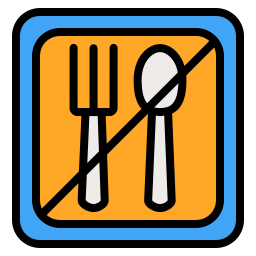 断食 Generic Outline Color icon