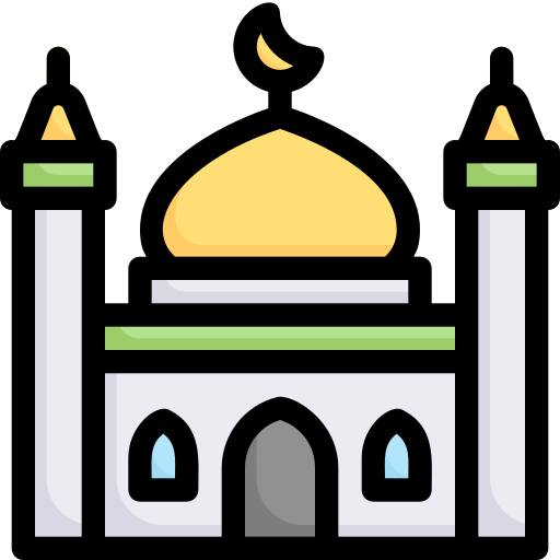 moschea Generic Outline Color icona