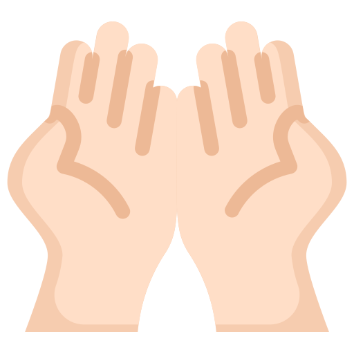Open hands Generic Flat icon