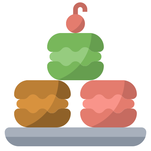 macarons Surang Flat icon