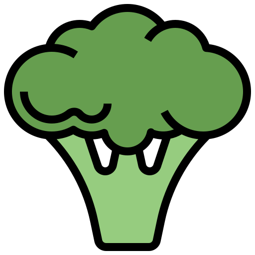 Broccoli Surang Lineal Color icon