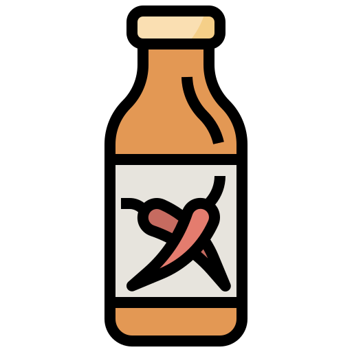 Chili sauce Surang Lineal Color icon