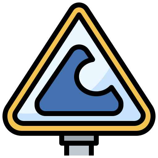 서핑 Surang Lineal Color icon