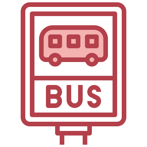 Автобусная остановка Surang Red иконка