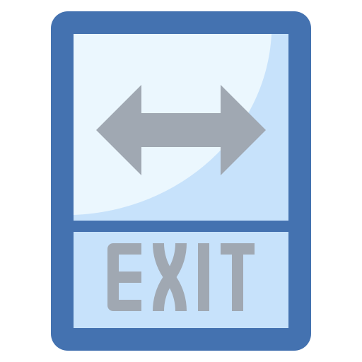 Exit Surang Flat icon