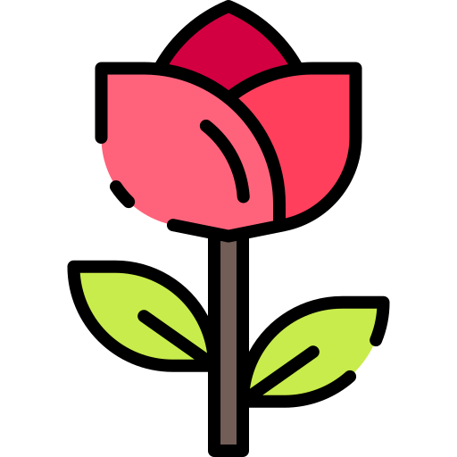 rosa Good Ware Lineal Color icono