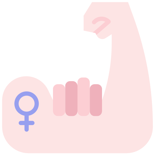 Strong woman Good Ware Flat icon
