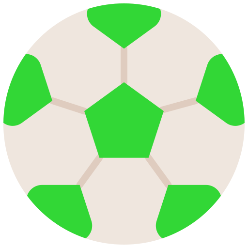 palla da calcio Good Ware Flat icona