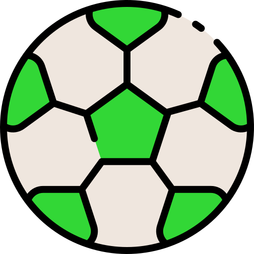 balón de fútbol Good Ware Lineal Color icono