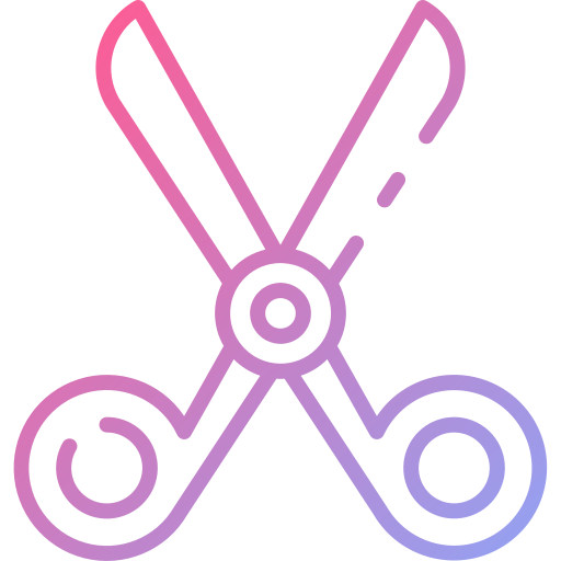 Scissors Good Ware Gradient icon