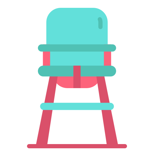 Baby chair Good Ware Flat icon