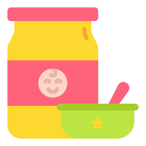 Baby food Good Ware Flat icon