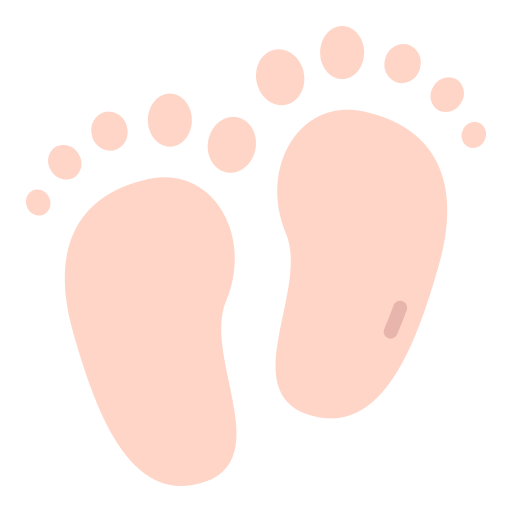 Footprint Good Ware Flat icon
