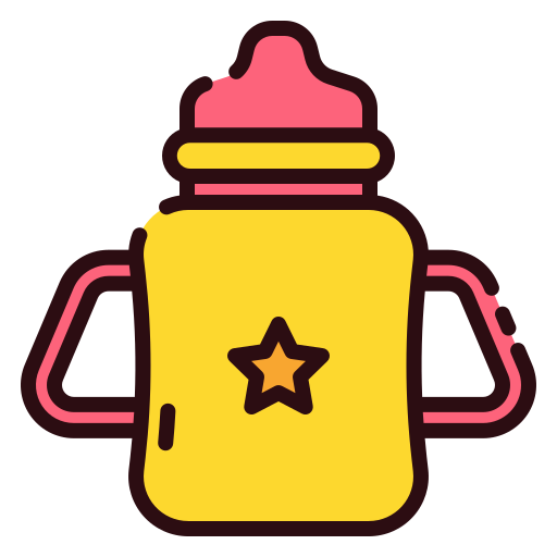 Baby bottle Good Ware Lineal Color icon