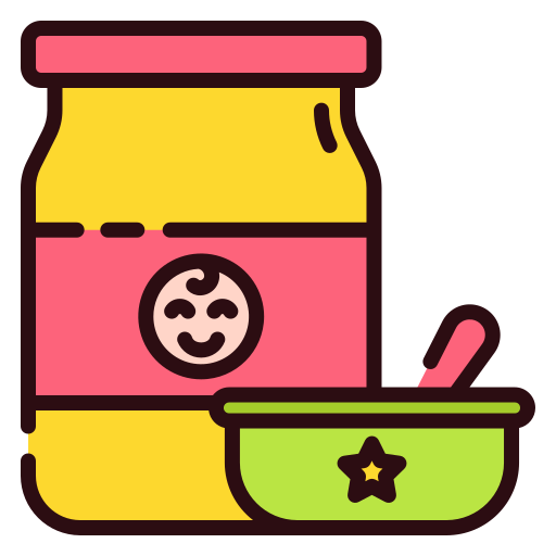 Baby food Good Ware Lineal Color icon
