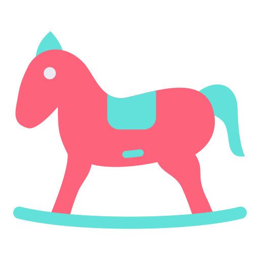 Rocking horse Good Ware Flat icon