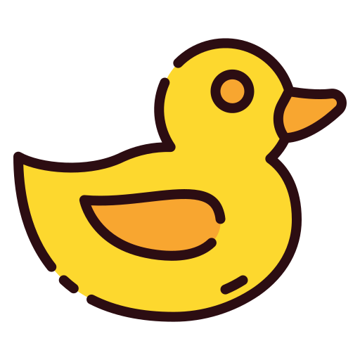 Duck Good Ware Lineal Color icon