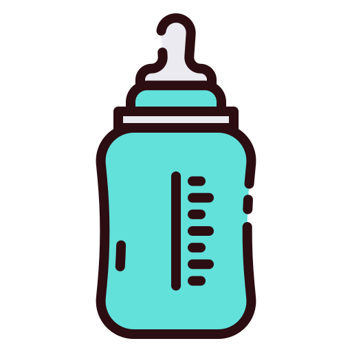 Feeding bottle Good Ware Lineal Color icon