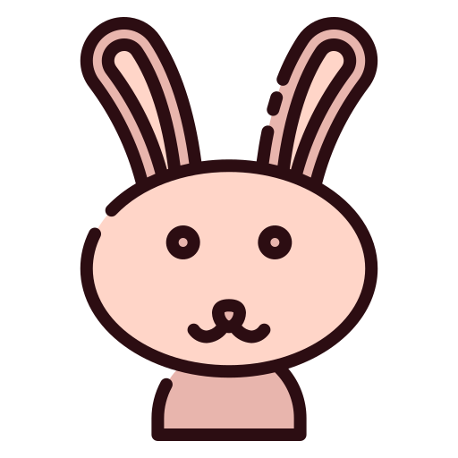 Rabbit Good Ware Lineal Color icon