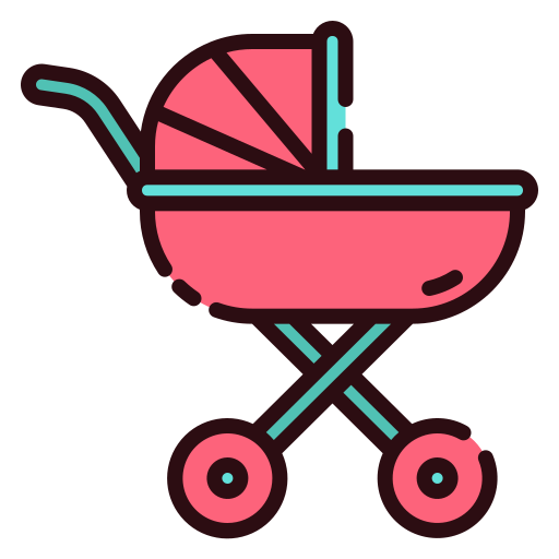 Stroller Good Ware Lineal Color icon