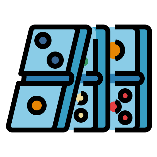 Dominoes Ultimatearm Lineal Color icon