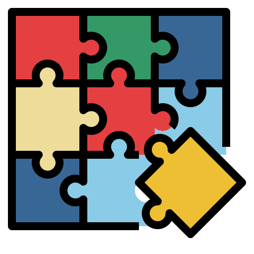 puzzle Ultimatearm Lineal Color ikona