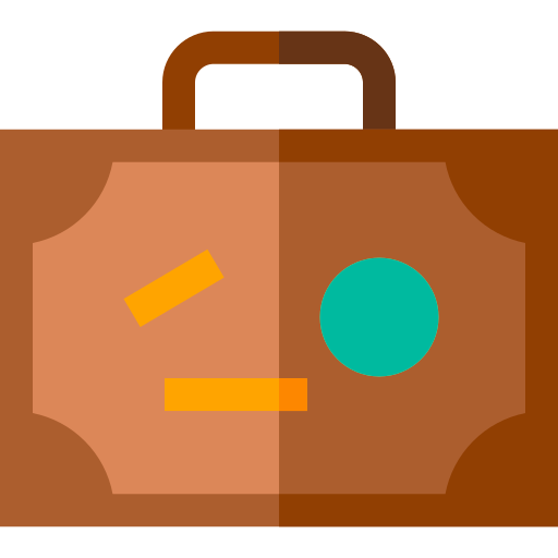 荷物 Basic Straight Flat icon