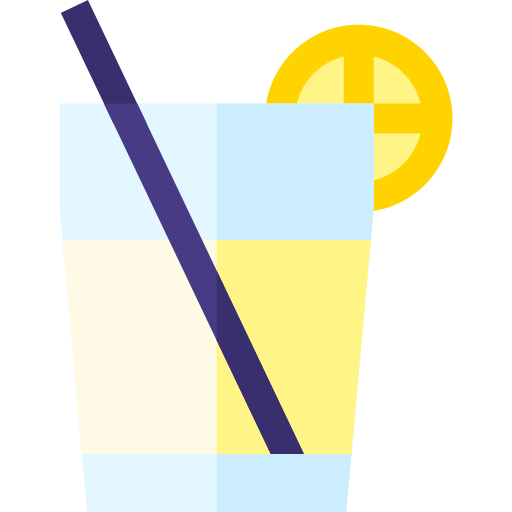 limonade Basic Straight Flat icoon