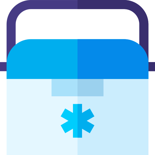 Ящик для льда Basic Straight Flat иконка