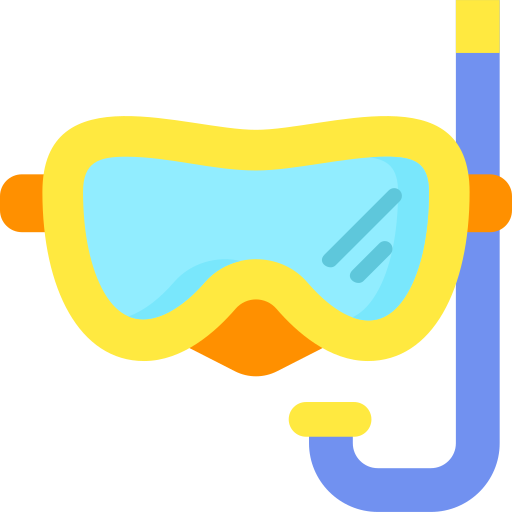 occhiali da immersione Special Flat icona