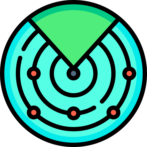 Radar Special Lineal color icon