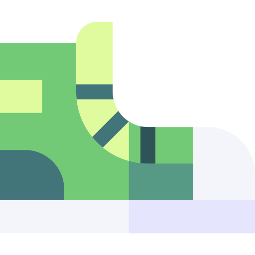 turnschuhe Basic Straight Flat icon