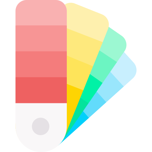 kleurenpalet Special Flat icoon