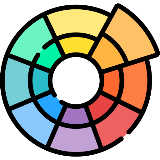 farbkreis Special Lineal color icon