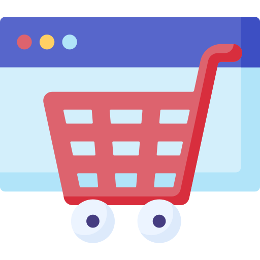 las compras en línea Special Flat icono