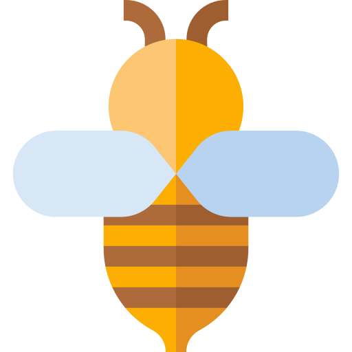 蜂 Basic Straight Flat icon