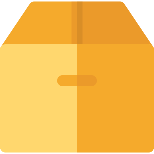 상자 Basic Rounded Flat icon